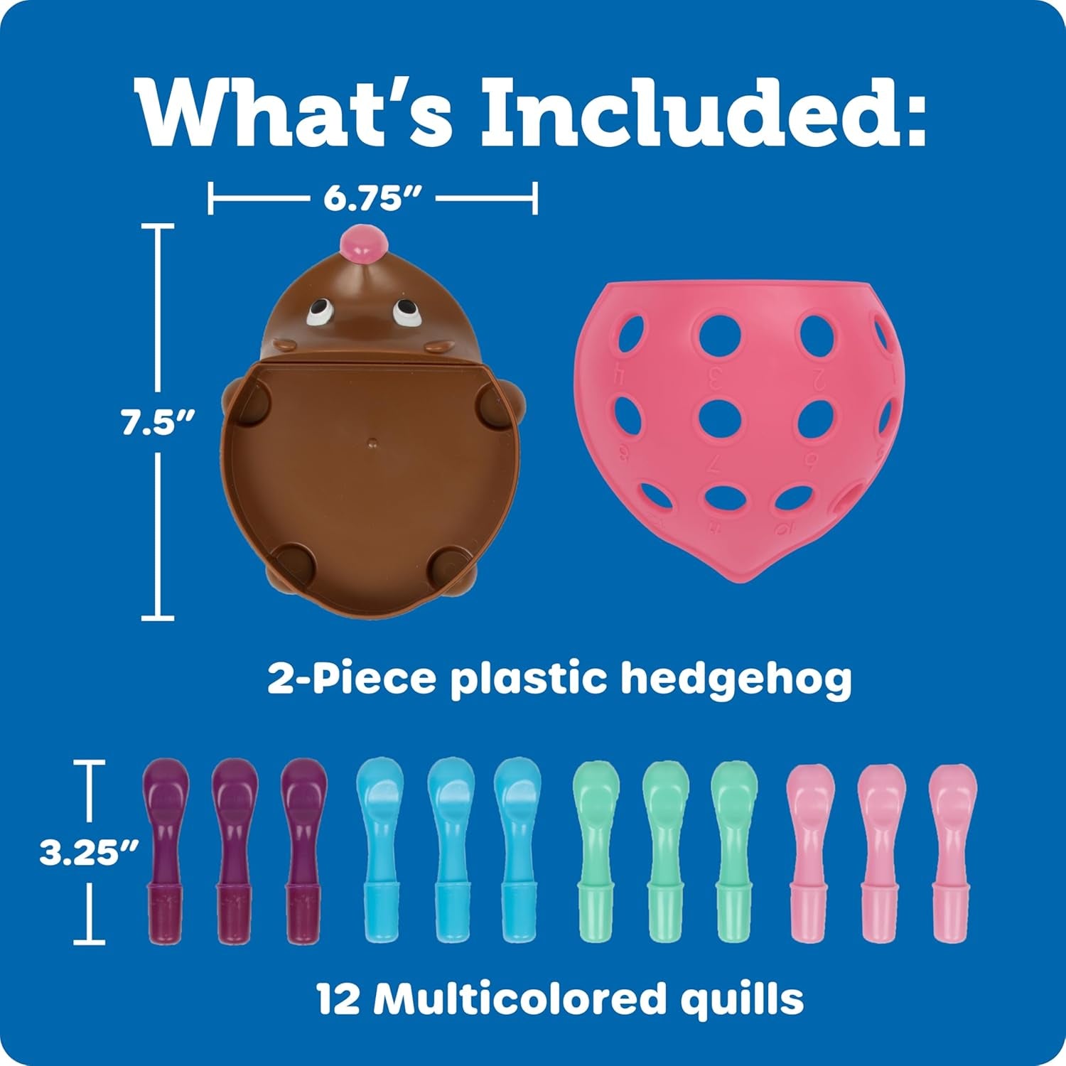 Spike the Fine Motor Hedgehog Pink
