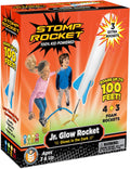 Jr Glow Rocket Launcher for Kids, 7 Rockets - Glow in the Dark