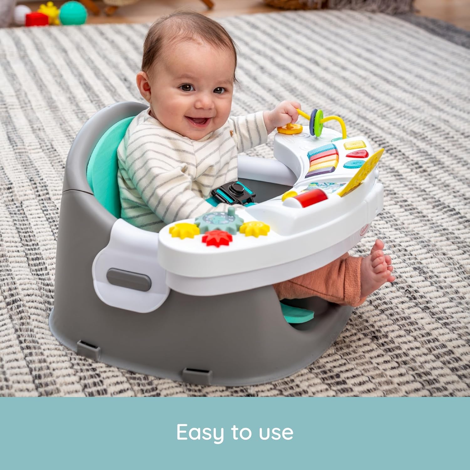 Music & Lights 3-In-1 Discovery Seat & Booster, Mint