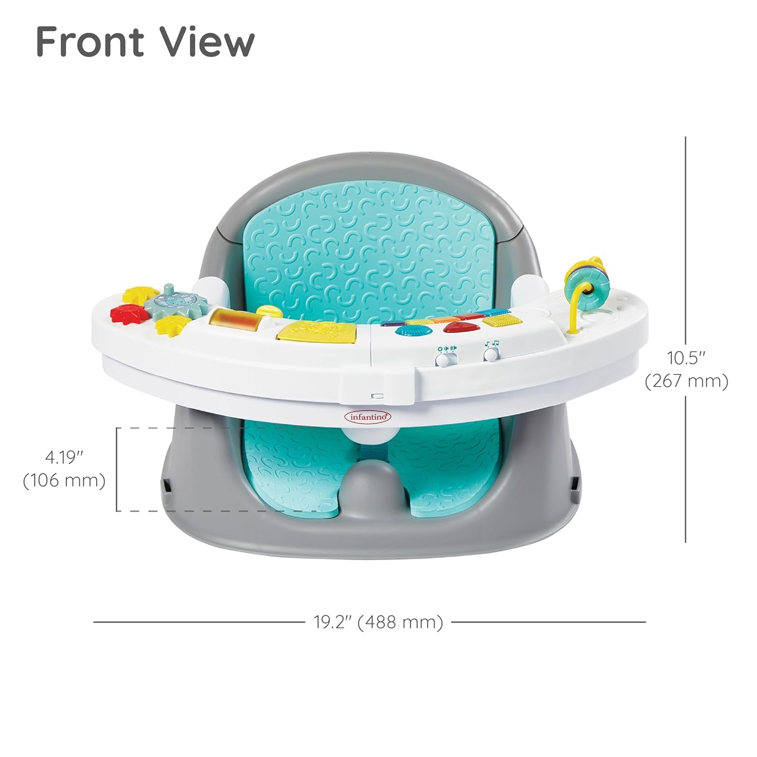 Music & Lights 3-In-1 Discovery Seat & Booster, Mint
