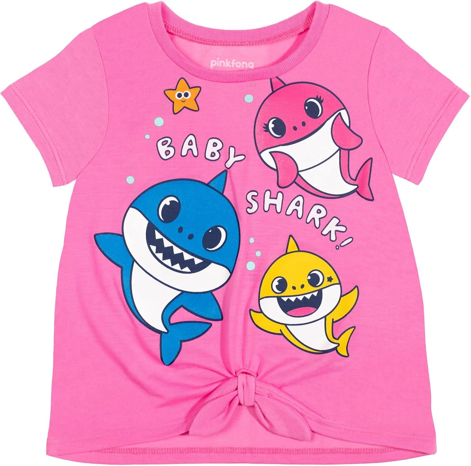 Baby Shark T-Shirt and Leggings Outfit Set Infant to Little Kid