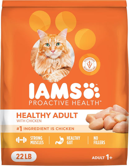 Proactive Health Healthy Adult Dry Cat Food, Chicken, 22 Lb