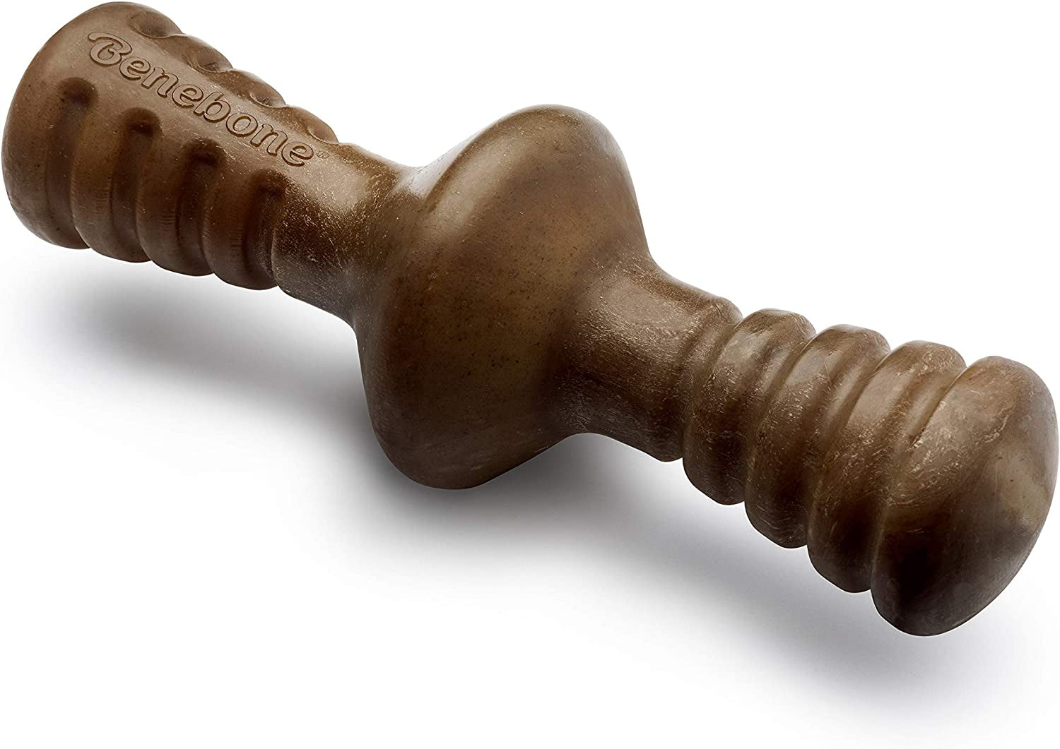 Zaggler Dog Chew Toy for Aggressive Chewers, Real Bacon, Giant